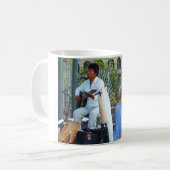 Musiker in Spanien Kaffeetasse (Vorderseite Links)