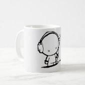 Musiker Kaffeetasse (Vorderseite Links)