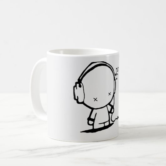 Musiker Kaffeetasse (Vorderseite Links)