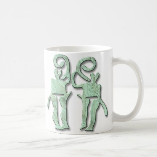 Musiker, Kupfer Kaffeetasse (Rechts)