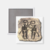 Musiker Magnet (Vorderseite/Rückseite)