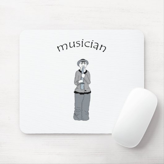 musiker mousepad (Mit Mouse)