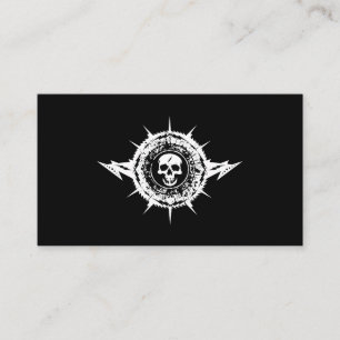 Musiker Musikindustrie Rockband Gitarrenunterricht Visitenkarte