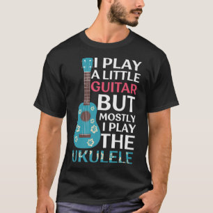 Musiker Musikinstrument Musiknoten Gitarre uku T-Shirt