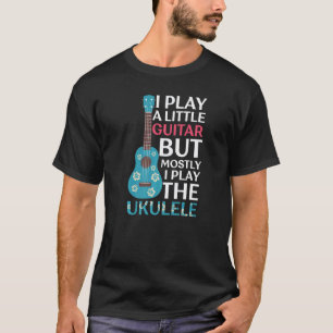 Musiker Musikinstrument Musiknoten Gitarre Uku T-Shirt