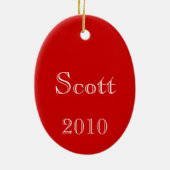 Musiker Nobel-cal Keramik Ornament (Hinten)