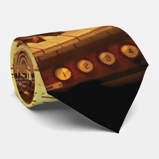Musiker - Organist - die Pfeifenorgel Krawatte (Gerollt)