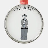 musiker ornament aus metall (Vorne)