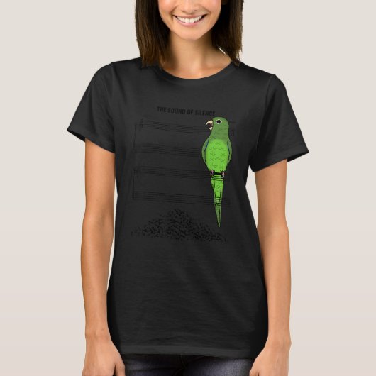 Musiker Parrot I sound of Silence I Green Paris T-Shirt (Vorderseite)