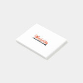 Musiker Post-it Klebezettel (angewinkelt)