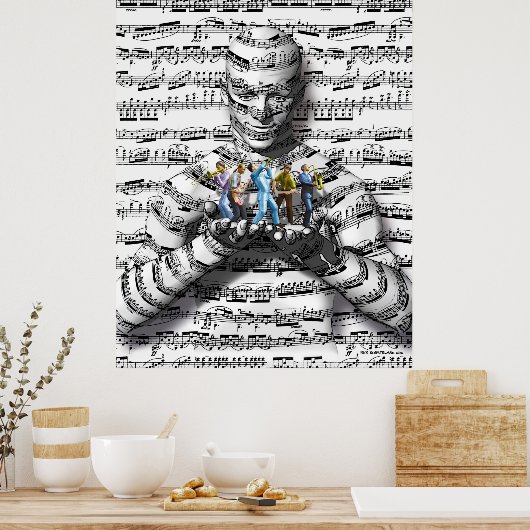 Musiker Poster (Küche)
