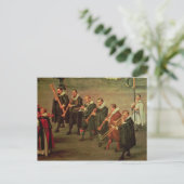 Musiker Postkarte (Stehend Vorderseite)