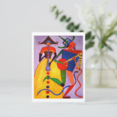 Musiker Postkarte (Stehend Vorderseite)