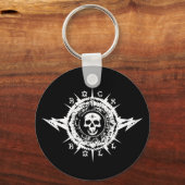 Musiker Rock and Roll Band Touring Schlüsselanhänger (Rückseite)