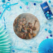 Musiker - Rundpapier-Teller Pappteller (Party)