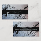 Musiker-Sänger-Musik-Lehrer-Visitenkarte Visitenkarte (Vorne/Hinten)