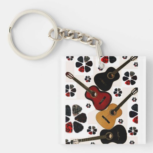"Musiker" Schlüsselanhänger (Vorderseite)