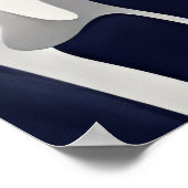 Musiker spielen Trumpet - Jazz Musik Mauer Kunstwe Poster (Ecke)