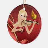 Musiker - SRF Keramik Ornament (Links)