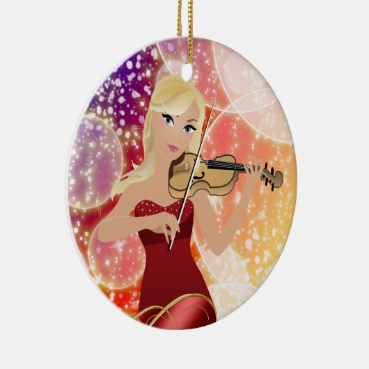 Musiker - SRF Keramik Ornament (Rechts)