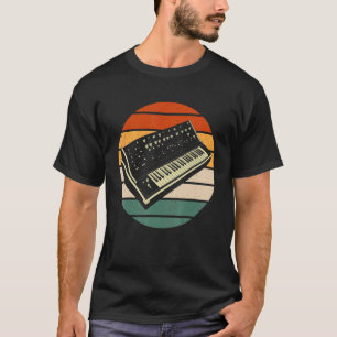 Musiker Synthesizer Player Music Retro Synthesi T-Shirt