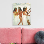 Musiker und Tänzer Leinwanddruck (Insitu (Wohnzimmer))