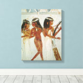 Musiker und Tänzer Leinwanddruck (Insitu (Holzboden))