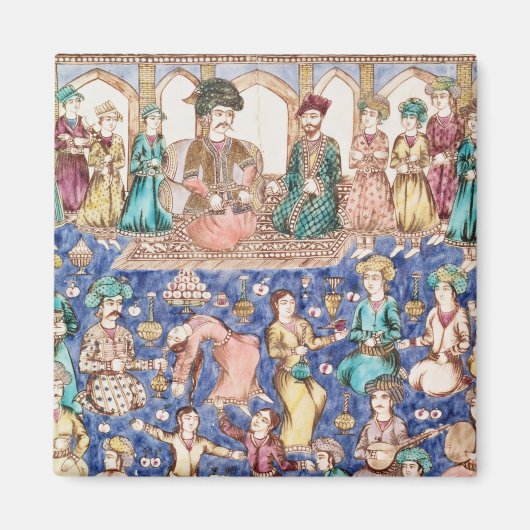 Musiker und Tänzer Magnet (Vorne)