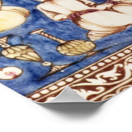 Musiker und Tänzer Poster (Ecke)