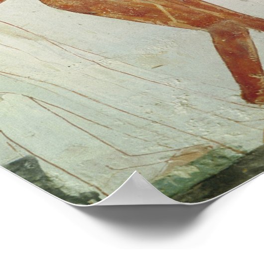 Musiker und Tänzer Poster (Ecke)