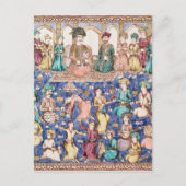 Musiker und Tänzer Postkarte (Vorderseite)