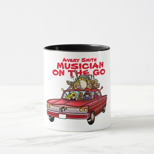 Musiker unterwegs Tasse (Zentrum)