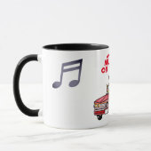 Musiker unterwegs Tasse (Links)