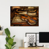 Musiker - Violine - Gespielt als letzter Poster (Heimbüro)