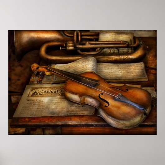 Musiker - Violine - Gespielt als letzter Poster (Vorne)