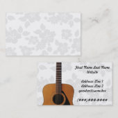 Musiker Visitenkarte (Vorne/Hinten)