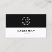 Musiker Visitenkarte (Vorderseite)