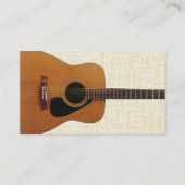 Musiker Visitenkarte (Rückseite)