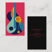 Musiker Visitenkarte (Vorne/Hinten)