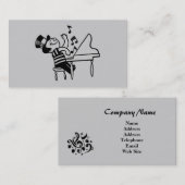 Musiker-Visitenkarte Visitenkarte (Vorne/Hinten)