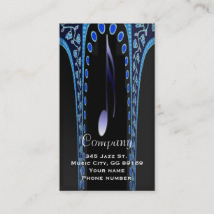 Musiker-Visitenkarte Visitenkarte