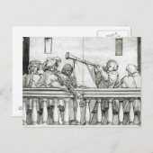 Musiker von Henry VIII Postkarte (Vorne/Hinten)