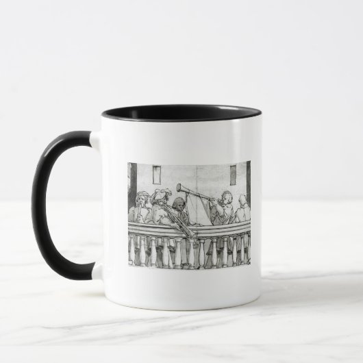 Musiker von Henry VIII Tasse (Links)