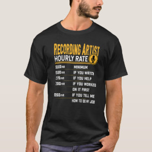 Musiker von Künstlerin Hourrate Sängerin T-Shirt