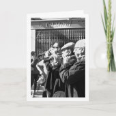 Musiker von Lliria, spanisches Portrait Karte (Vorderseite)