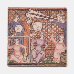 Musiker, von Ovide moralisieren Magnet