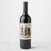 Musikerfeier Weinetikett (Vorderseite)