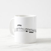 Musikergebnis Kaffeetasse (Vorderseite Links)