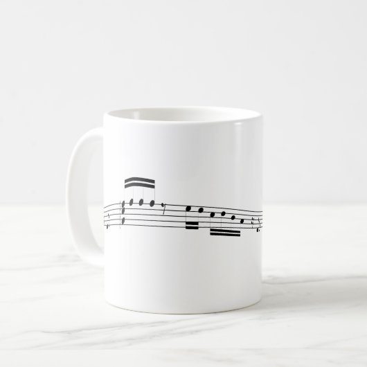 Musikergebnis Kaffeetasse (Vorderseite Links)