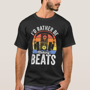 Musikerin Ich würde eher schlagen T-Shirt